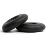 Sport Fucker Lot de 2 Cockrings souples Stacker 20 mm Noirs